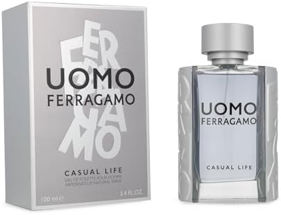 FERRAGAMO Uomo Ferragamo Casual Life Eau de Toilette Pour Homme, Cologne Spray for Men