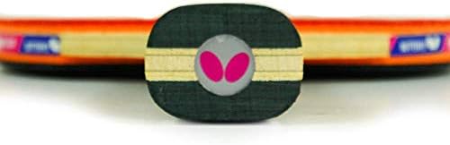 Butterfly Timo Boll Carbon Fiber Ping Pong Paddle | ITTF Approved Table Tennis Racket | Ping Pong Sponge and Rubber | Carbon Layers in Ping Pong Racket for Power | Professional Ping Pong Paddle