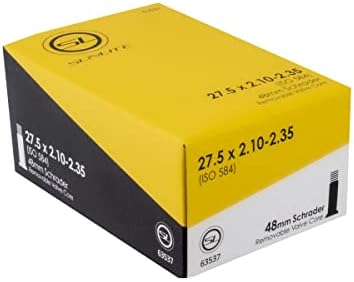 Sunlite Schrader Valve Bicycle Tubes, 27.5 x 2.10-2.35" / 48mm Valve