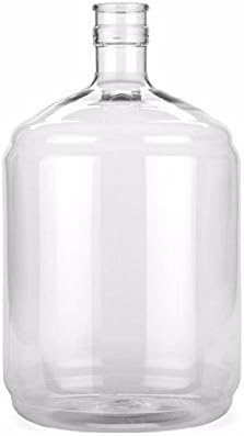 FastRack 3 Gallon PET Carboy | Clear 3 Gallon Fermenter | Food Grade – BPA Free, Leak-Proof for Fermentation