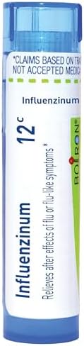 Boiron Influenzinum 12C for After Effects of Flu or Flu-Like Symptoms - 80 Pellets | Single-medicine homeopathic pellets for After Effects of Flu or