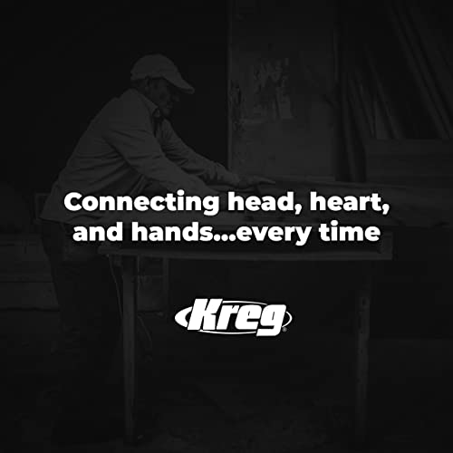 Kreg Flush Trim Bit 1/4 Inch Shank - Carbide Tipped Cutter - Dual Bearing Trimming Tool - Woodworking Edge Trim Bit - PRS250