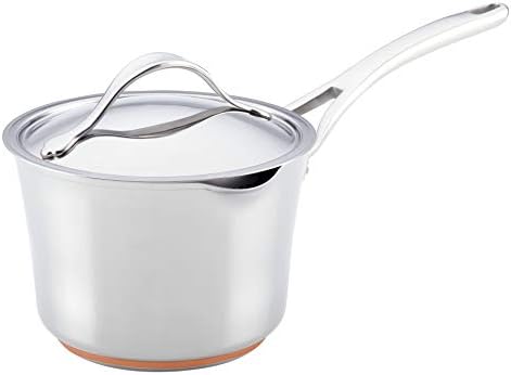 Anolon Nouvelle Stainless Steel Cookware Pots and Pans Set, 10 Piece | Stainless Steel Cookware Set with Lids, Oven Safe to 500°F, Durable Everyday Cooking, Dishwasher Safe