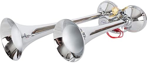 PsychoBlasters Chrome Air Horn Only - 2 Trumpets