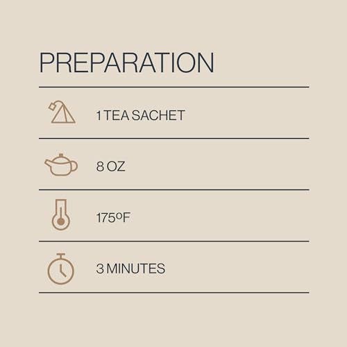 Rishi Tea Jasmine Organic Chinese Green Sachet Tea Bags, Caffeinated, 15ct | Floral Aroma and Taste, Jasmine Flower, Calm, Sustainable, 15 Servings