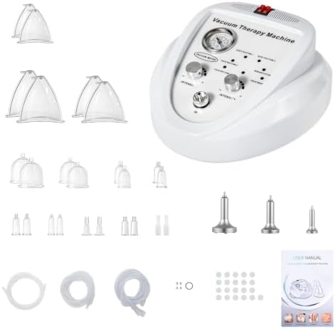 Vacuum Therapy Machine 24 Cups Butt Lift Breast Enlargement Cupping Massage