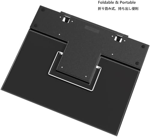 Readaeer Metal Book Stand for Desk Portable Document Holder for Cook Book, Music Book, iPad, Laptop