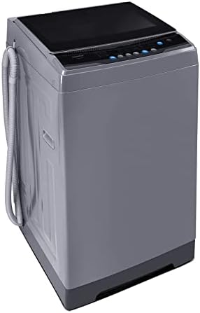 COMFEE’ 1.6 Cu.ft Portable Washing Machine, 11lbs Capacity Fully Automatic Compact Washer with Wheels, 6 Wash Programs Laundry Drain Pump