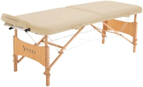 Sierra Comfort Preferred Portable Massage Table (Black), SC-501A