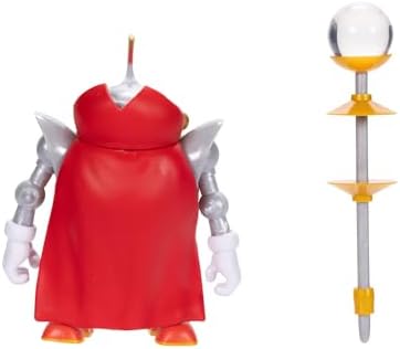 Sonic the Hedgehog 4-inch Heavy King Eggrobo Action Figure with Spike Trap Accessory. Ages 3+ (Officially licensed by Sega)