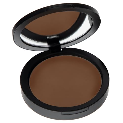 Mineral Dual Powder Foundation with SPF 15, 0.45 oz by Mommy Makeup | Buildable Coverage for Mature & Sensitive Skin - Talc-Free, Oil-Free, Gluten-Free, Cruelty Free (Craving - Medium/Dark)