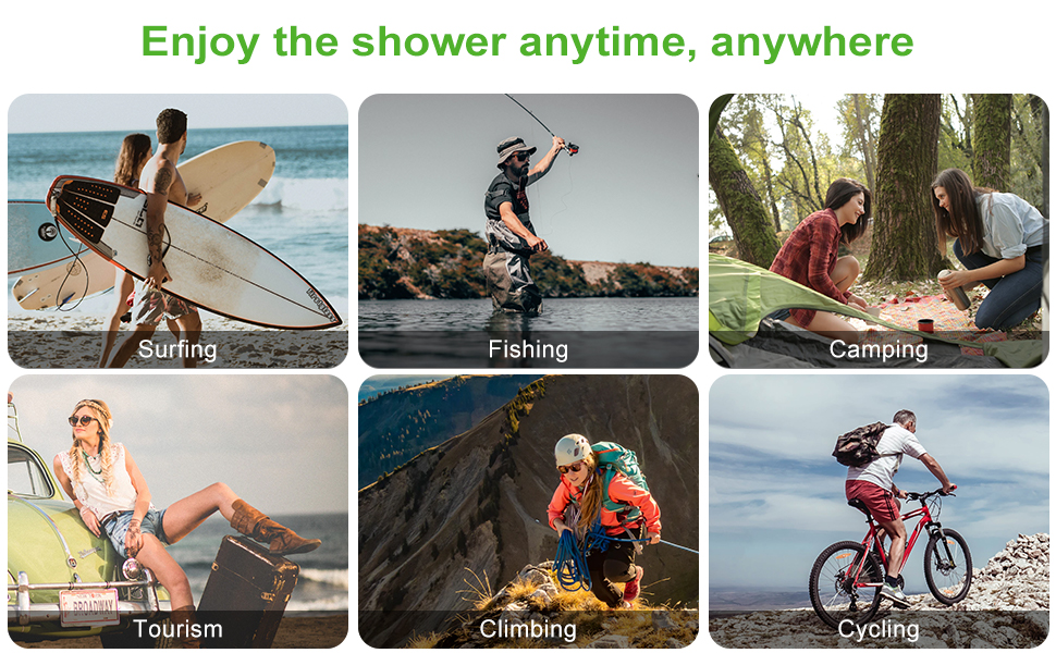 CAMP SHOWER