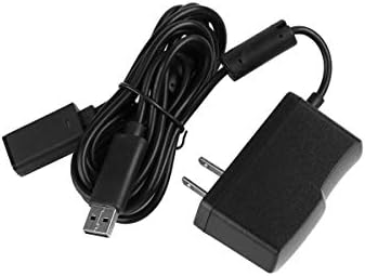 VSEER Kinect USB AC Adapter Power Supply Cable Cord Replacement Adapter for Mircosoft Xbox 360 Kinect Sensor System,Black