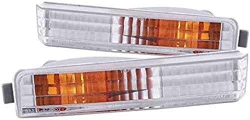 ANZO USA 511006 Clear Lens Front Bumper/Turn Signal Light Set