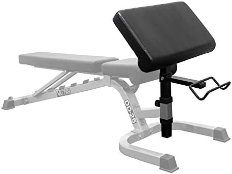 Valor Fitness EX-2 Preacher Curl Bench Attachment