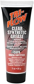 Tri-Flow TF23004 Clear Synthetic Grease - 3 oz. Tube , Red | bike-greases