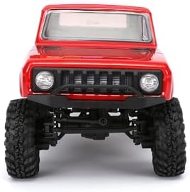 Redcat Racing Ascent-18 Scout II Brushless, 1/18 Scale RC Crawler, 4WD Remote Control Car, Aluminum Chassis, Red/Gold Dust
