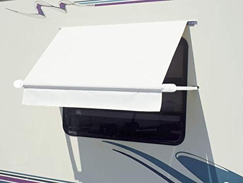 CAREFREE WG0604E4EB Simply Shade RV Window Awning-Black Vinyl-6' (72")