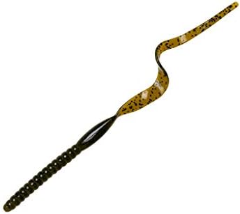 YUM Ribbontail Worm Curly-Tail Swim-Bait Bass Fishing Lure