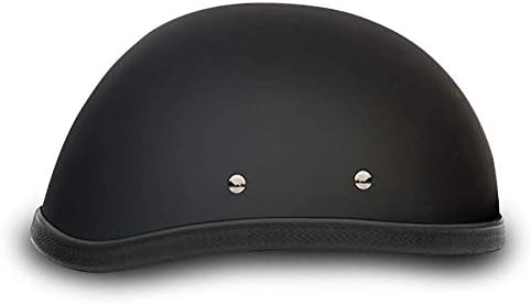Daytona Helmets Eagle Headgear for Men - Novelty Half Helmet with Breathable Liner - Retro Skull Cap Helmet with Head Wrap