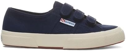 Superga Unisex 2750 Cot3strapu Cotton Canvas Sneakers with Touch Strap Fastening