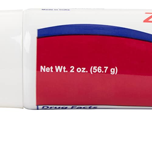 Dynarex Zinc Oxide Ointment, Protective Skin Barrier Ointment, Soothes, Prevents, and Relieves Diaper Rash, Chaffed Skin, and Irritation, White, 3 – 1 oz. Tubes