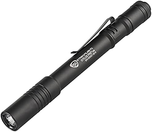Streamlight 66149 Stylus Pro UV LED Penlight with Holster, Black