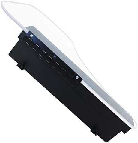 Rehabilitation Advantage Clear Polycarbonate Wheelchair Half Tray, Flip Down