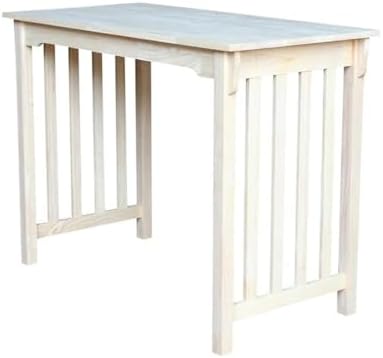 International Concepts T-2448 Counter Height Mission Table, 24" x 48"