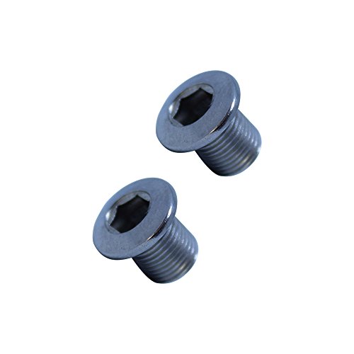 M8 Chainring Derailleur Hanger Bolt Long Version Set of 2 M8 x 12 Fasteners Compatible with Specific GT Specialized Dropouts