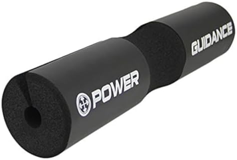 POWER GUIDANCE Barbell Squat Pad - Neck & Shoulder Protective Pad - Great for Squats, Lunges, Hip Thrusts, Weight Lifting & More - Fit Standard and Olympic Bars Perfectly