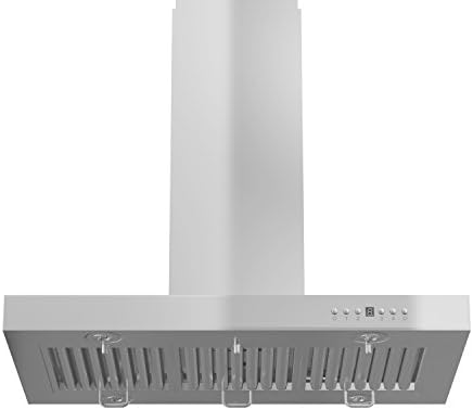 Z Line KE2i-42 760 CFM Island Mount Range Hood, 42", Stainless Steel