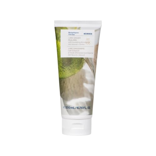 KORRES Olive Blossom Body Milk, Hydrating Lotion, 6.76 Fl Oz | With Aloe Extract, Greek Almond Oil & Provitamin B5; vegan, silicone- and paraben-free; one of 12 KORRES Body Milk scents.