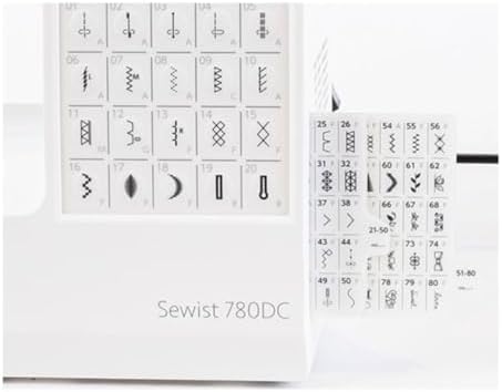 Janome Sewist 780dc Computerized Sewing Machine, 80 Stitches
