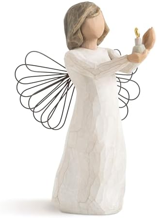 Willow Tree Angel of Hope, Sculpted Hand-Painted Figure | Offering Comfort, Healing, Love and Caring, Cast from a Susan Lordi Original Carving