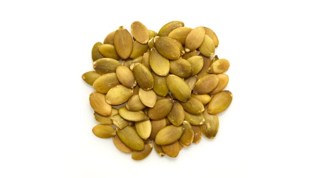 Yupik Organic Raw Pumpkin Seeds, No Shell, 2.2 lb (35.2 oz), Gluten-Free, Non-GMO, Kosher, Vegan, Shelled Pepitas, Salt-Free, Plant-Based Protein, Fiber Source, Healthy Snacks, For Baking & Topping