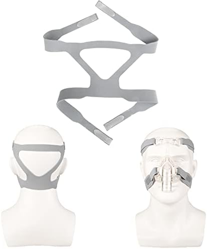 CPAP Mask Headgear Strap, Universal CPAP Supplies Strap for CPAP Mask | Universal CPAP Mask Strap, Magic Tape Adjustable, Medical-Grade Soft Fabric, Durable Replacement for Most CPAP Masks, Blue