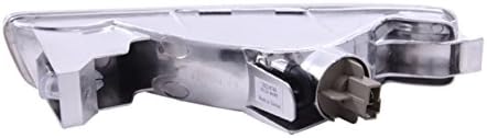 ANZO USA 511008 Clear Lens Front Bumper/Turn Signal Light Set