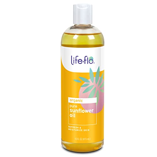 LIFE-FLO Pure Coconut Oil, Fractionated, Refined Liquid Coconut Oil, Skin Care, Hair Care, Massage, Aromatherapy, All Skin Types, Hypoallergenic, 60-Day Guarantee, Not Tested on Animals, 16oz