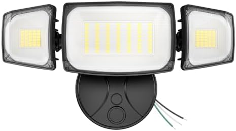 Olafus 80W Flood Lights Outdoor, Switch Controlled 8000LM LED Security Lights, IP65 Waterproof Outside Floodlights