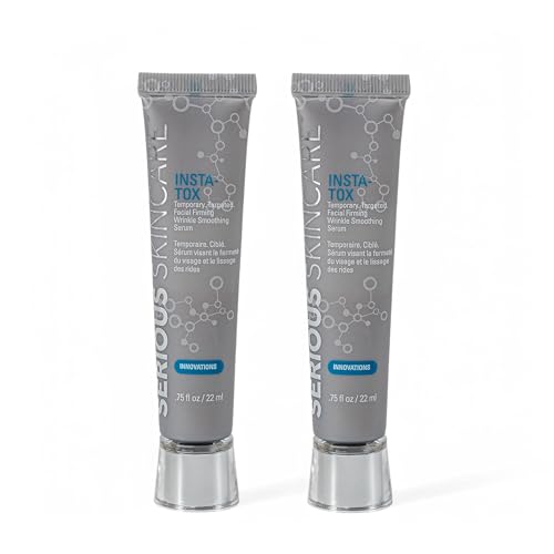 Serious Skincare INSTA-TOX Instant Wrinkle Smoothing Serum - Temporary Face Tightener, Facial Filler for Deep Wrinkles, Fine Lines