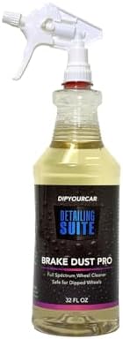 DipYourCar Brake Dust Pro 32oz - Touchless Wheel Cleaner, Safe On All Wheels! Quickly Removes Brake Dust and Grime - Spray On and Rinse Off!