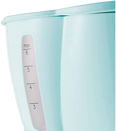 Brentwood TS-213BL 4 Cup Coffee Maker, Blue