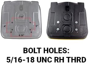 E-VG11696 Two Seats for John Deere Gator (2pcs) for XUV 850D, E GATOR, TURF GATORS Including TE, ELECTRIC & TH, TH 6X4 DIESEL GATOR, TX 4X2 GATOR