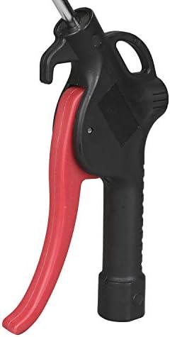 Pistol Grip Air Blow Gun with 10 Inch Extended Angled Safety Tip Nozzle Pneumatic Air Compressor Accessories Clean Up Tool Duster 90 Max PSI