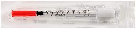 Brandzig U-40 Pet Insulin Syringes 29G 1cc 1/2" 100-Pack