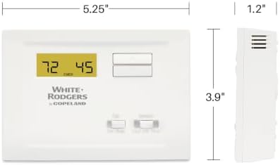 White-Rodgers NP110 Single Stage Non-Programmable Thermostat