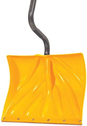 True Temper 1603072 18" Poly Snow Shovel | Ergonomic D-Grip with Durable Steel Handle