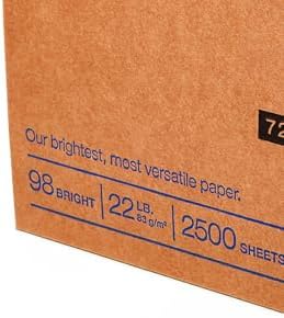 Staples Multipurpose Paper, 8 1/2" x 11", Bright White, Ream, For Office, School & Home