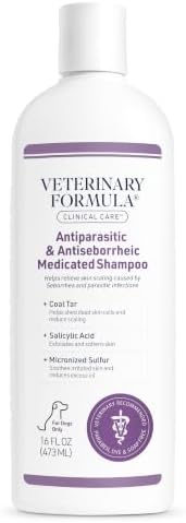 Veterinary Formula Clinical Care Antiparasitic & Antiseborrheic Wash, 16 oz